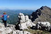 91 Da Cima della Croce vista in Cima Alben, appena salito